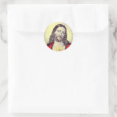 Aanschouw de Christus sticker (Tas)