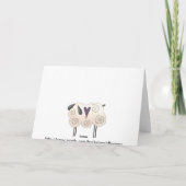 Aanschouw het Lam - Christelijk Pasen Wenskaart Feestdagen Kaart (Achterkant)