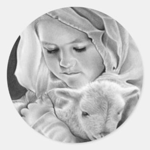 Aanschouw het Lam Gods Sticker