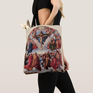 Aanschouwing van de Drie-eenheid door Albrecht Dür Tote Bag