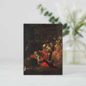 Aanschouwing van de Herders door Caravaggio Ansich Briefkaart (Staand voorkant)