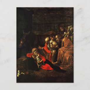 Aanschouwing van de Herders door Caravaggio Ansich Briefkaart