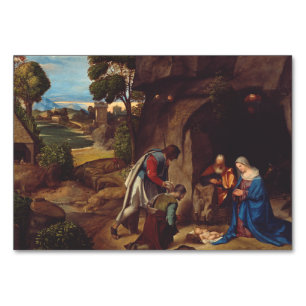 Aanschouwing van de herders door Giorgione Kaart