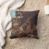 Aanschouwing van de herders door Giorgione Kussen (Deken)