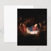 Aanschouwing van de Herders door Honthorst (Voorkant / Achterkant)