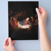 Aanschouwing van de herders door Honthorst Flyer (Hand)