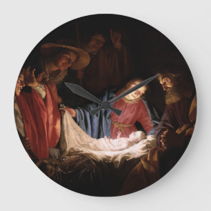 Aanschouwing van de Herders door Honthorst Grote Klok