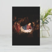 Aanschouwing van de Herders door Honthorst Kaart (Staand voorkant)