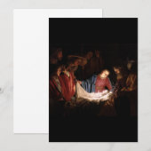 Aanschouwing van de Herders door Honthorst Kaart (Voorkant / Achterkant)