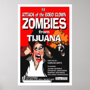 Aanslag op de Bobo-kast Zombies Poster