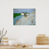 Aanslag op de Piasa-vogel Poster (Keuken)