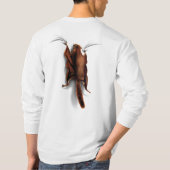 Aanslag op de vliegende eekhoorn (achterzijde) t-shirt (Achterkant)