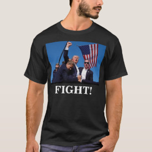 Aanslag op Donald Trump T-shirt
