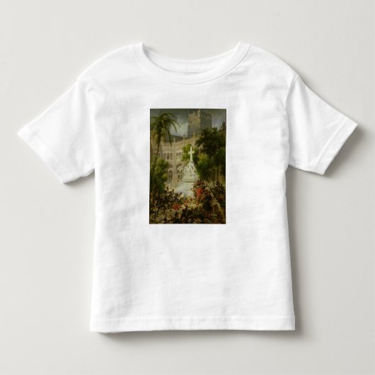 Aanslag op het klooster van San Engracio in Kinder Shirts (Voorkant)