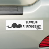 AANSLAG VAN DE Bumpersticker VANGSTVANGSTEN (Op auto)