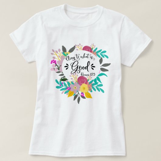 Aansluiten op wat goed is t-shirt (Design voorkant)