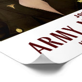 Aansluiting bij het legerkorps voor verpleegkundig poster (Hoek)