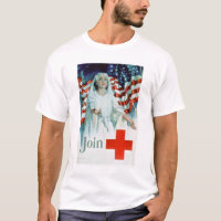 Aansluiting bij het Rode Kruis - Amerikaanse vlag