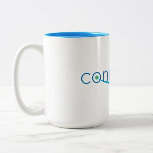 Aansluiting - mok met twee tonen (Links)