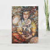 "Aansluiting op geest" Bedankkaart (Voorkant)