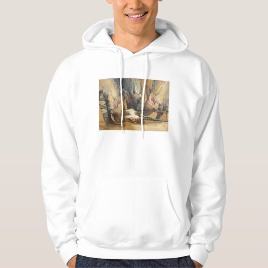 Aansluiting pakket hoodie (Voorkant)
