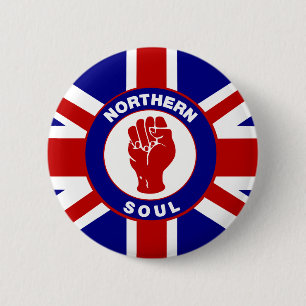 Aansluiting voor de noordelijke Soul-Unie Ronde Button 5,7 Cm