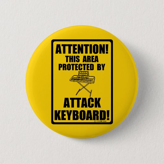 Aansluittoetsenbord Ronde Button 5,7 Cm (Voorkant)