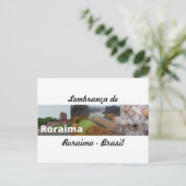 Aansouvenir ansichtkaart van Roraima Briefkaart (Staand voorkant)
