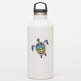 Aansporing Schildpad Chakras Sticker