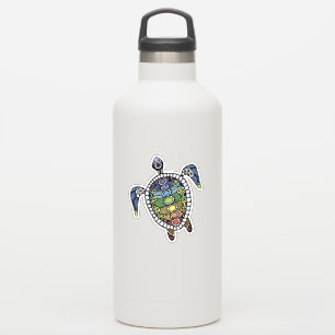 Aansporing Schildpad Chakras Sticker