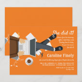 Aansporing tot Afstuderen voor laptopstudies Kaart (Voorkant / Achterkant)