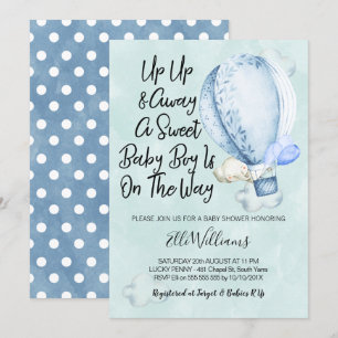 Aansporing tot Baby shower met olifanten Kaart