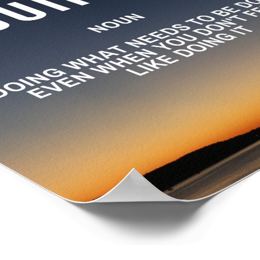 aansporing van een prijsopgave voor disciplines poster (Hoek)