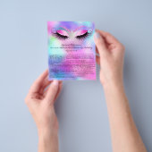 Aansprakelijkheidsverklaring Wimper Extensie Rose Flyer (Hand)