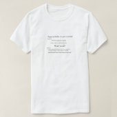 Aanspreekbaar Wolf Definition T-shirt voor Mannen (Design voorkant)