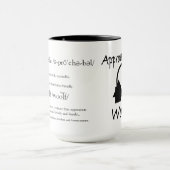 Aanspreekbare Wolf Mok voor Mannen (Midden)