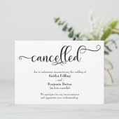 Aansprekende kaart met kalligrafie voor afgeblazen (Staand voorkant)