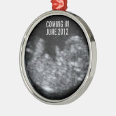Aanstaande Baby Christmas Keepsake Metalen Ornament (Links)