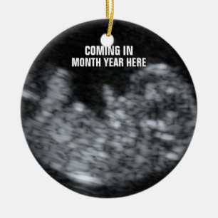 Aanstaande Baby Keepsake Keramisch Ornament