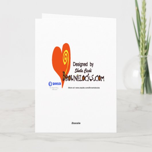 Aanstaande grootmoeder Moederdag Kaart (Achterkant)