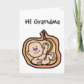 Aanstaande grootmoeder Moederdag Kaart (Voorkant)