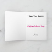 Aanstaande grootmoeder Moederdag Kaart (Binnen)