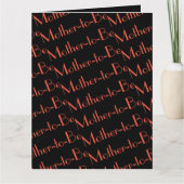 aanstaande Kaart (Voorkant)