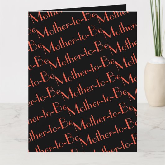 aanstaande Kaart (Voorkant)