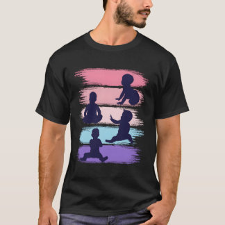 Aanstaande moeder verwacht Quadruplet in 2024 T-shirt