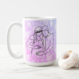 Aanstaande Ouders Nep Kant Koffiemok