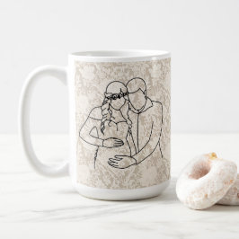 Aanstaande Ouders Nep Kant Koffiemok