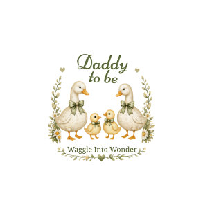 Aanstaande papa babyborrel T-shirt
