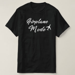 Aanstand van het vliegtuig - grappig reizen t-shirt
