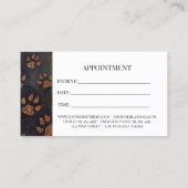 Aanstelling dierenarts visitekaartje (Achterkant)